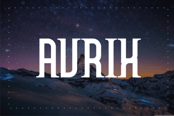 Aurix: The Elegant Slab Serif Font for Makers