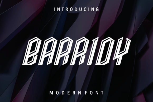 Barridy Font: Elevating Small Business Branding