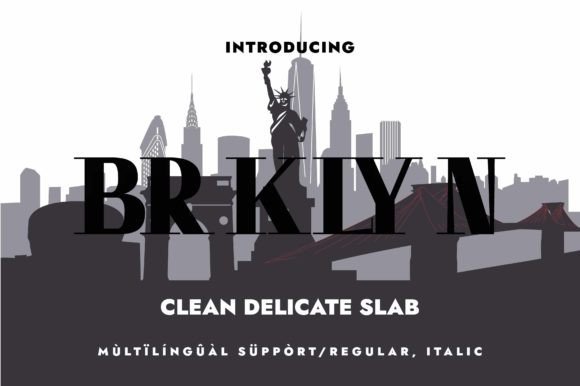 Brklyn Typeface for Modern Editorial Design
