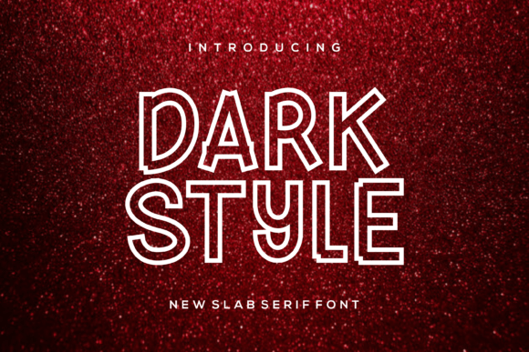 Darkstyle Slab Serif Font for Web Design
