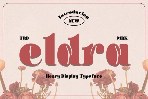 Eldra: A Heavy Slab Serif Typeface for Bold Web Design