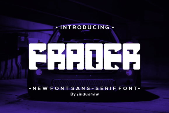 Frader Typeface: Bold Slab Serif for Campaigns