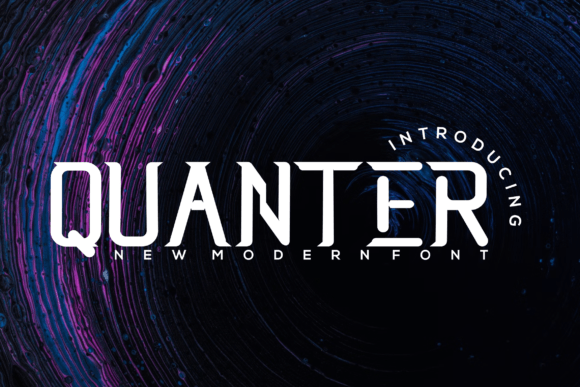 Quanter: A Modern Slab Serif Font for Digital Brands