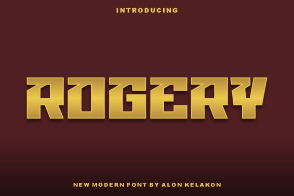 Rogery: The Slab Serif Font That Elevates Brand Identity