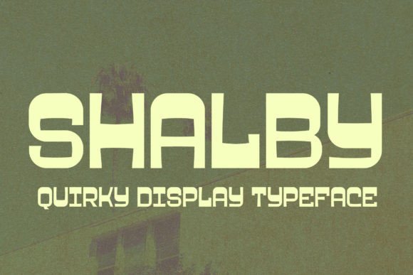 Shalby Typeface for Modern Web Design