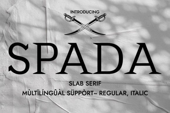 Spada Typeface: Elevate Your Brand Identity