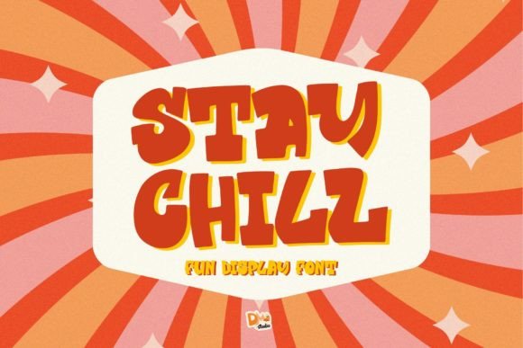 Stay Chill Font: A Graffiti Slab Serif for Makers