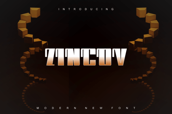 Zincov: A Bold Slab Serif Font for Modern Branding